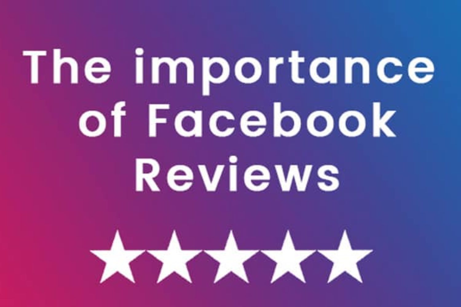 facebook reviews definition